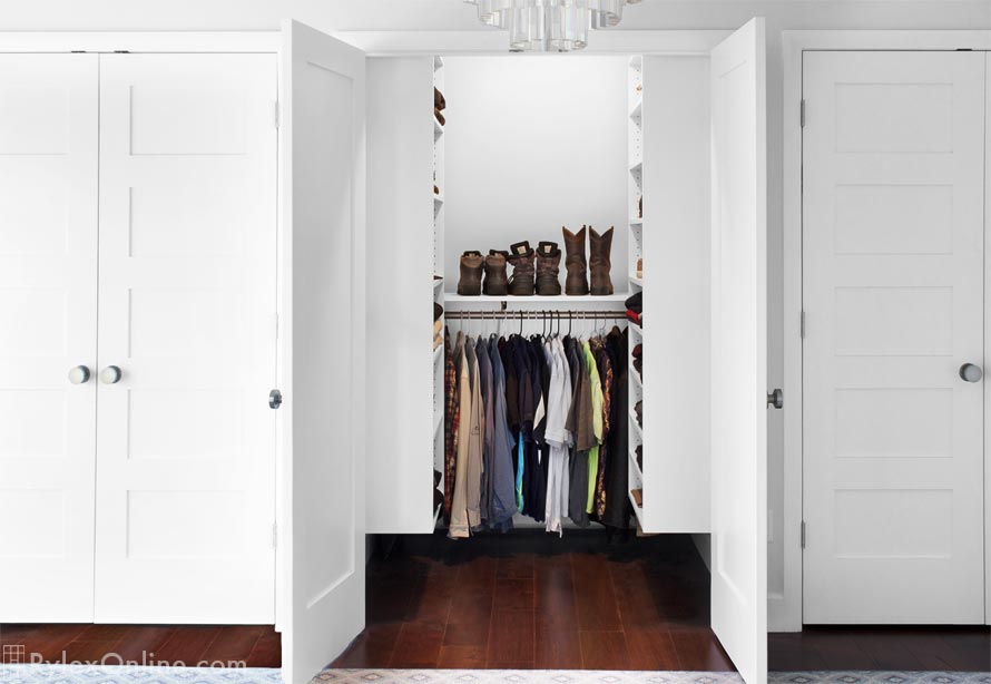 Closets Side by Side Active Wear Closet