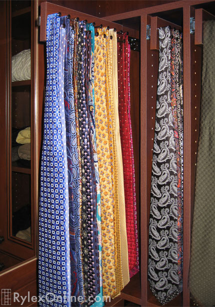 Closet 250 Tie Cabinet with Slide Out Shelves