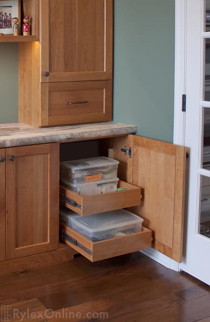 Pantry Drawers with Labels