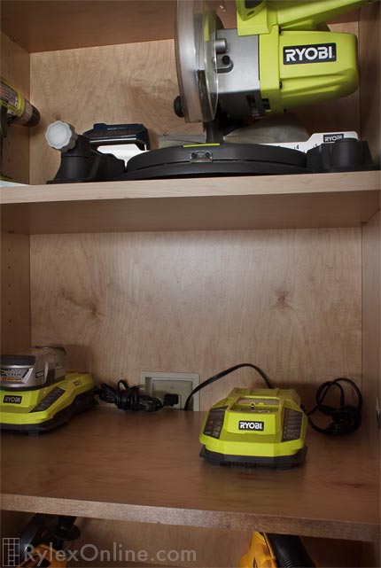 Garage Cabinet for Power Tools