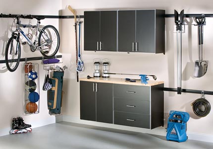 Garage Storage Cabinets with Storage Racks