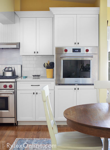 Convert Kitchen Closet into Cabinetry with Upper Oven