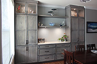 Built-In Dining Room Cabinets