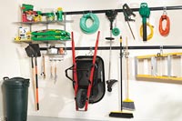 Garden Tool Organization with Fast Track