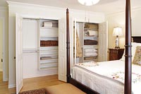 Double Reach In Guest Bedroom Closets