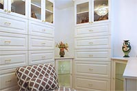 Dressing Room with an Abundance of Drawers