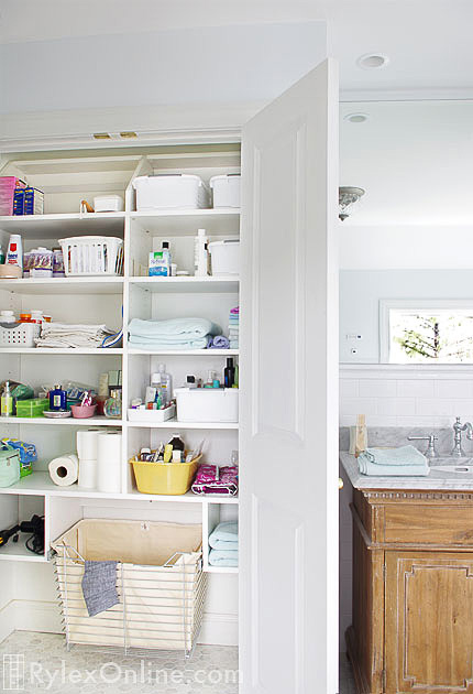 Bathroom Linen Closet