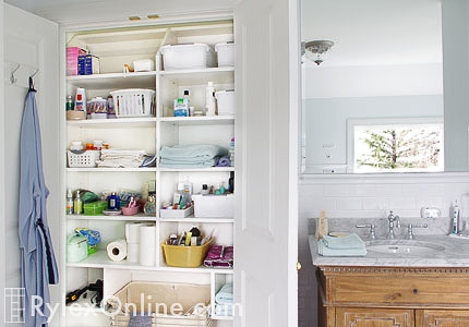 Bathroom Linen Closet