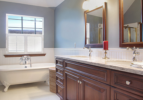 Dual Vanity Cabinets