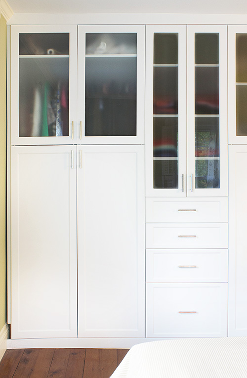 Built-In Armoire for Older Home