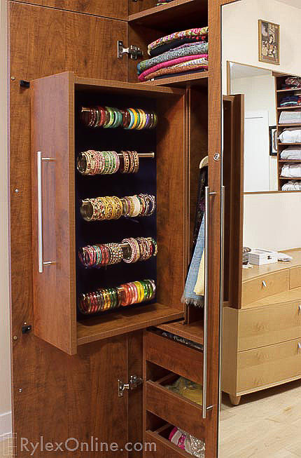 Bangle Bracelet Cabinet | Slim Profile | Blooming Grove