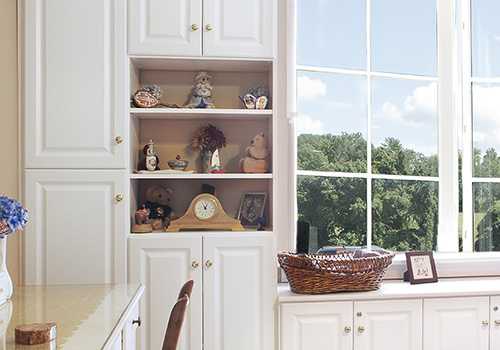 Bedroom Cabinets with Open Shelving Custom Fit