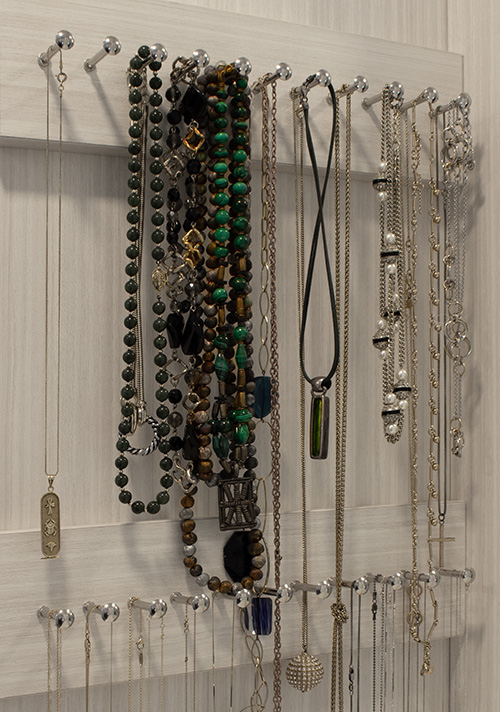 Jewelry Necklace Holder Close Up