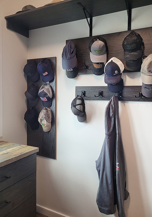 Men's Closet Cap & Hat Wall Racks