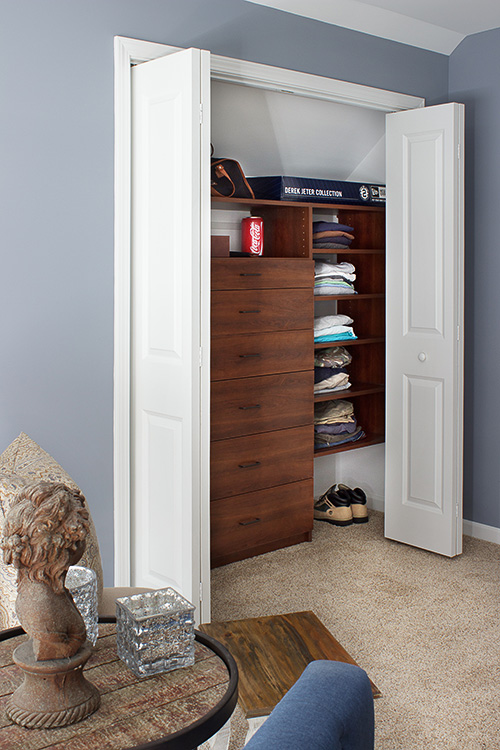 Organized Master Closet