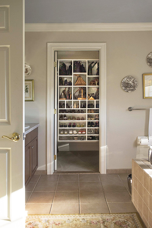 Shoe Organization Closet