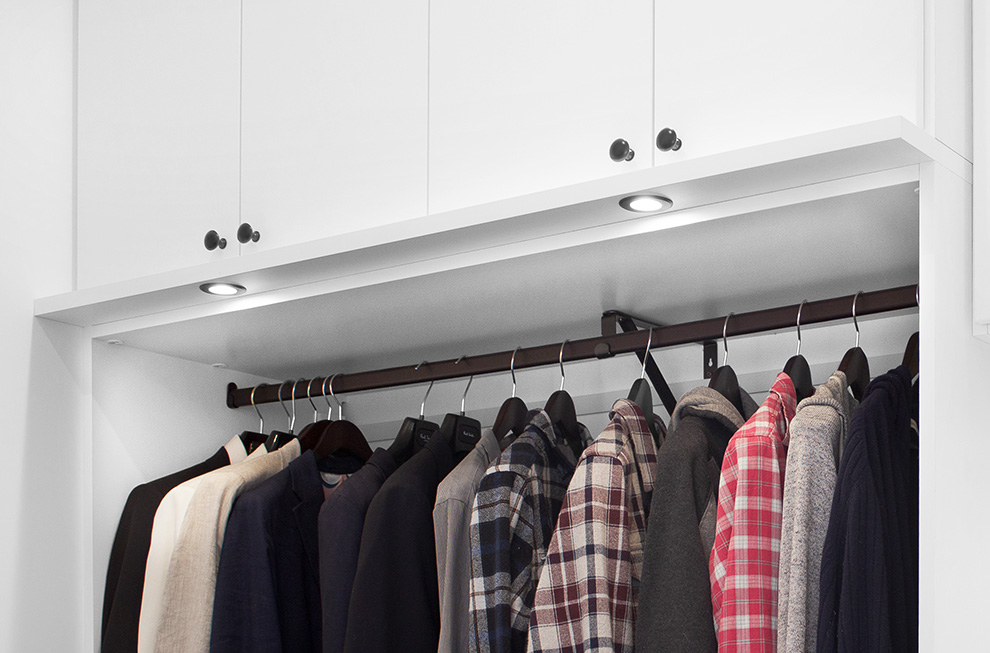 Closet Tailored to Meet Clients' Needs