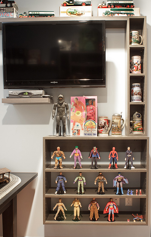 Floating Shelves for Displaying Memorabilia and Action Figures