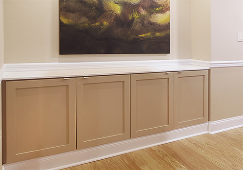 Builtin Book Cabinet