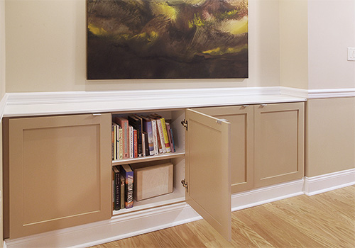 Builtin Book Cabinet