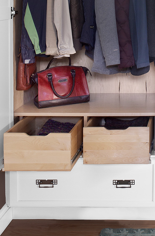 Entryway Mudroom Storage Cabinets with Storage Drawers