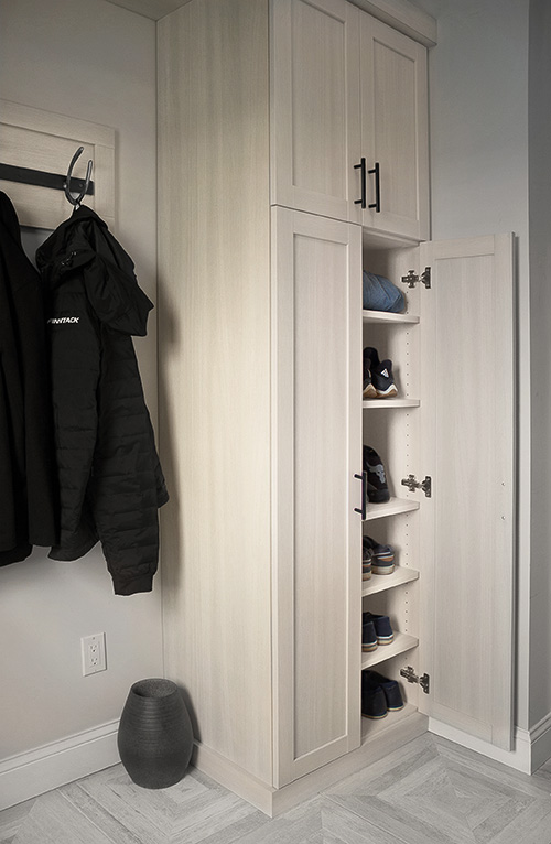 Entryway Mudroom Cabinets