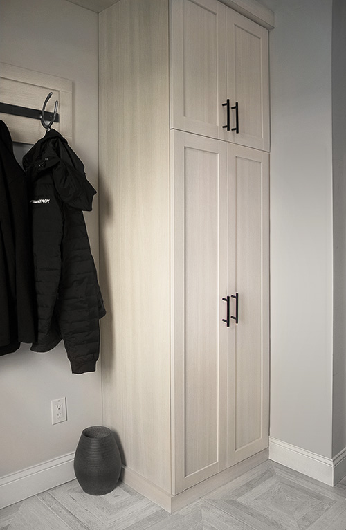 Entryway Mudroom Cabinets