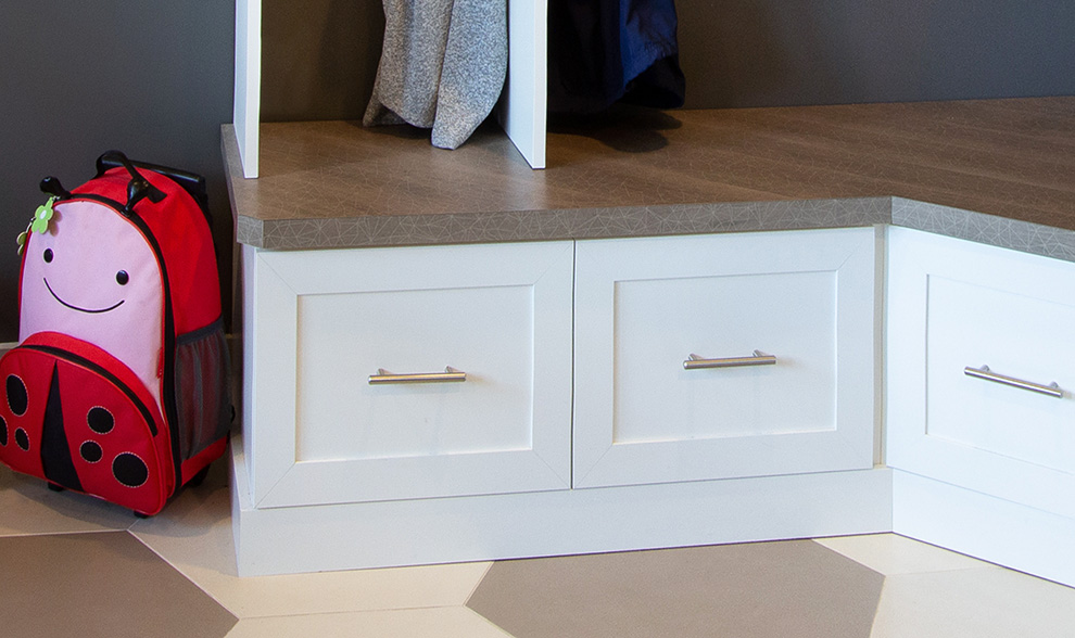 Mudroom Entryway Cabinet Drawers