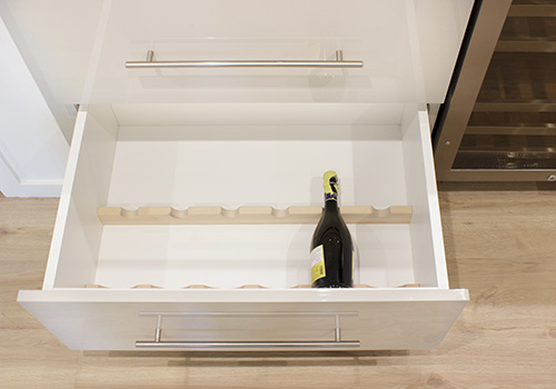 Wine Drawer for Outdoor Entertaining