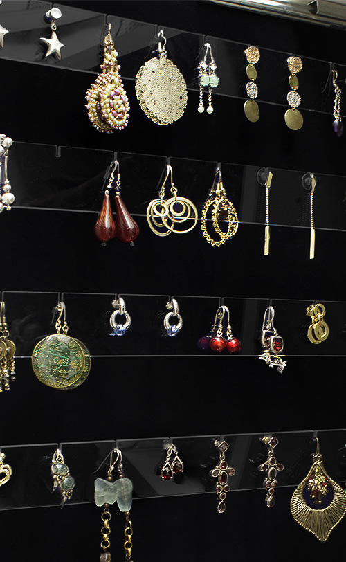 Removable Acrylic Earring Holders