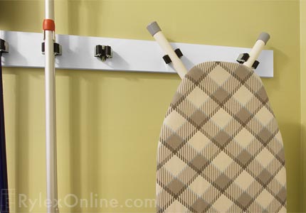 Hooks for Brooms and Ironing Boards