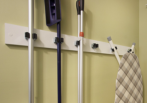 Closet Hanging Rack for Ironing Boards