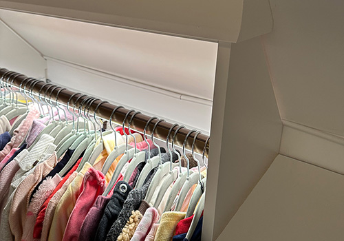 LED Lighted Closet Clothes Rod