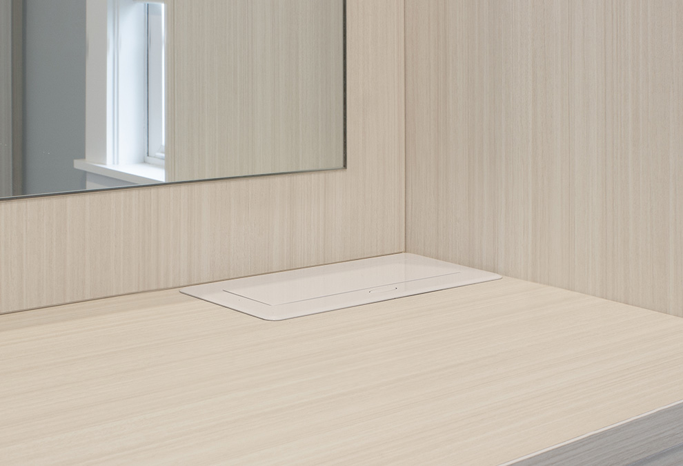Power Data Grommet Bedroom Closet