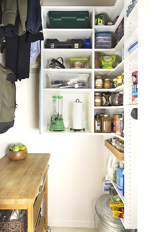 Apartment Mudroom and Pantry