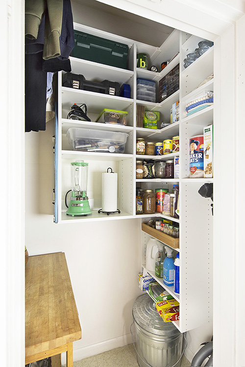 Double Storage Capacity Closet