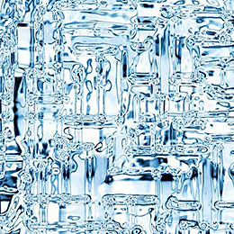 Ice Glass Blue
