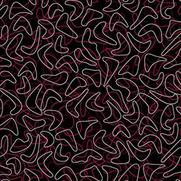 Ebony Red Boomerang