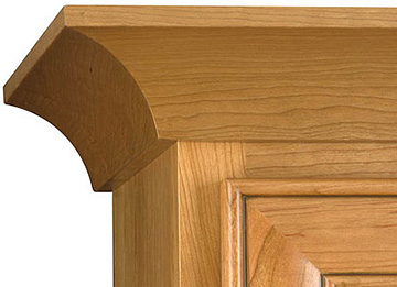 Crown Moulding with Large Cove