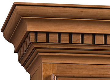 Crown Moulding with Dentil