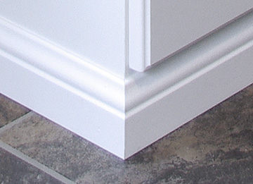 Bedroom Cabinet with Conestoga Base Moulding