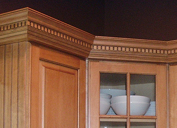 Kitchen Dentil Crown Moulding