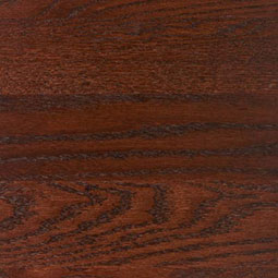 Bordeaux Stain on Red Oak