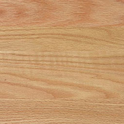 Natural Clear on Red Oak