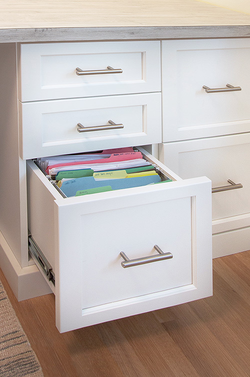 File Drawer with Full Extension Slide