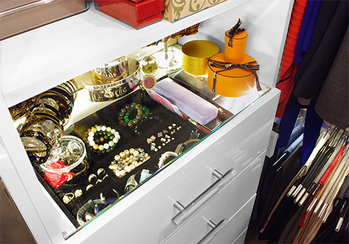 Lighted Jewelry Drawer