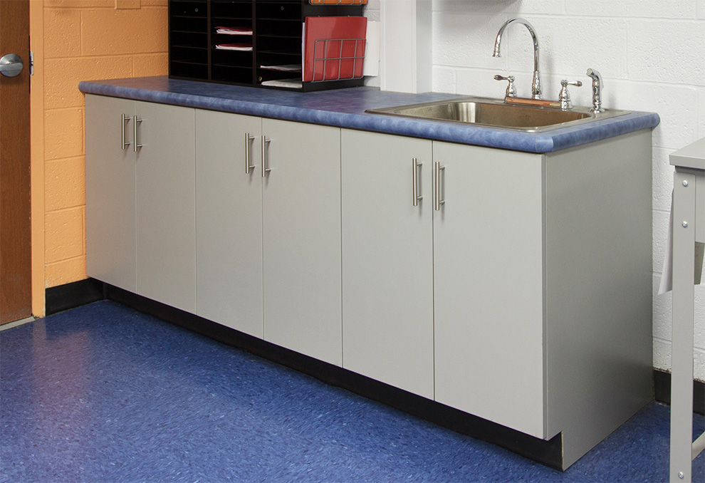 Classroom Sink Base Cabinet