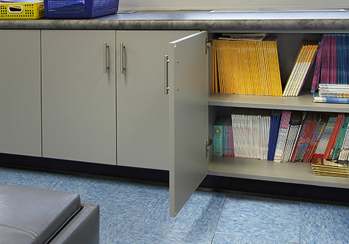 Supply Cabinets for Teachers in the Classroom