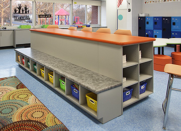 Education Cabinets and Storage Solutions