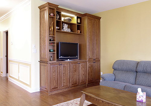 Specialized Media Storage and Entertainment Center